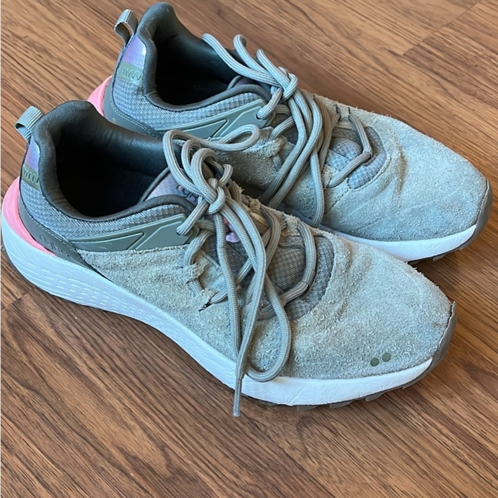 Ryka Kali Sage Green and Pink Women's Sneakers